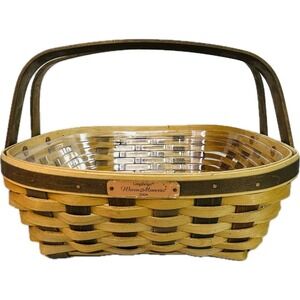 Longaberger ACT WOVEN MEMORIES BASKET 2008 with Protector